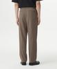 MUSINSA STANDARD Three-Puck Semi-Balloon Slacks [Dusty Beige]