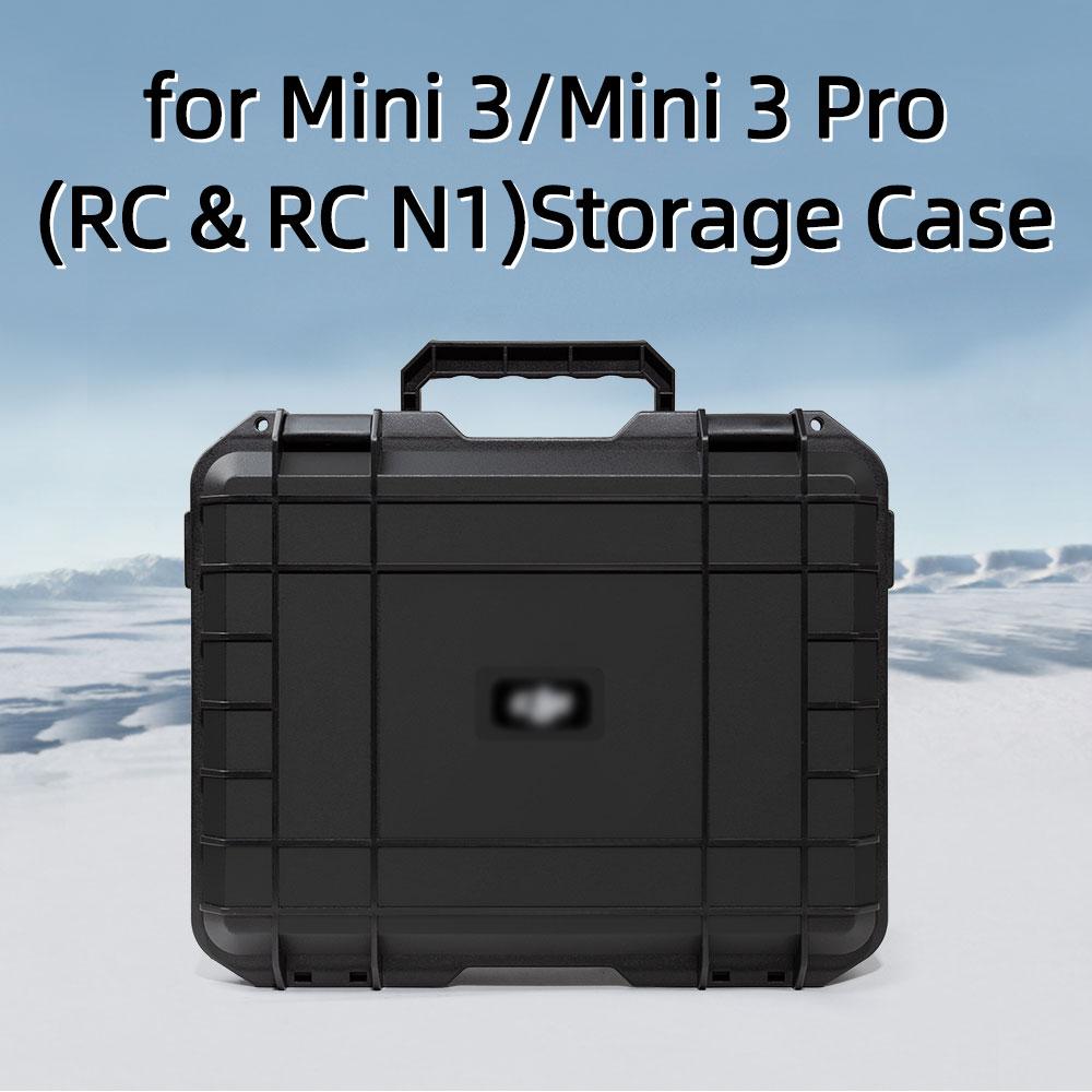 

Explosion-Proof Box for DJI Mini 3/Mini 3 Pro Hard Shell Bag for DJI RC and RC-N1 Remote Control Waterproof Suitcase Accessories