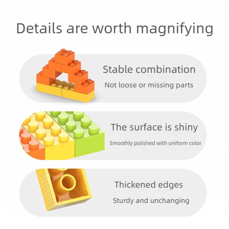 2x2 Building Blocks 250-1000 Pieces Multiple Color Choices Creativity MOC Compatible with Legoing Classic 3003 Thick Bricks Toys