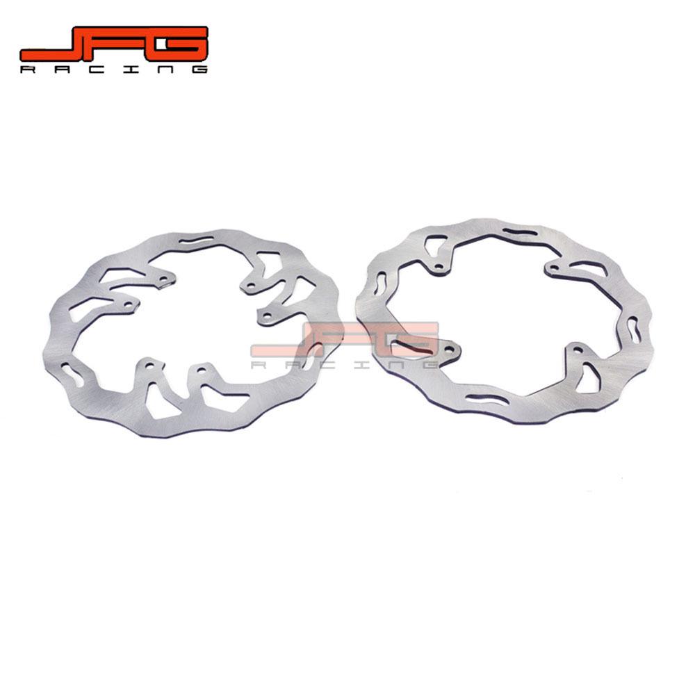 Compatible with CR125/250, CRF250R/X, CRF450R Motorcycle Front and Rear Brake Discs
