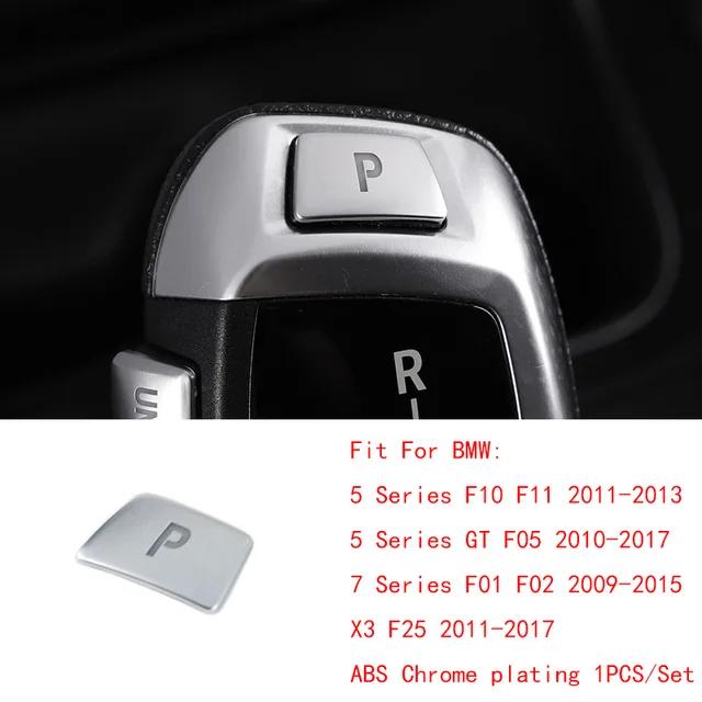

For BMW 5 6 7 Series 5GT X3 X4 X5 X6 ABS Chrome Front Head Light Switch Button Cover Start Stop Engine Switch Button Trim cover P Shift Button
