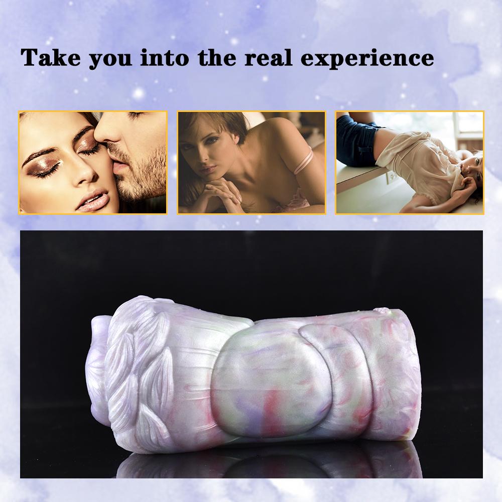 Aircraft Cup Realistické Vagina Kapesní Pussy Sex Hračky Měkké silikonové Mužské masturbátory pro muže Dospělé