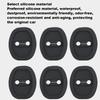 Car Door Lock Cover silicone door lock buckle protective covers Mute Buffering Cushion Car Styling Accessories Door Lock Decor