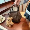 High-end niche bag women's autumn and winter new fashion versatile messenger bag retro portable pillow bag
