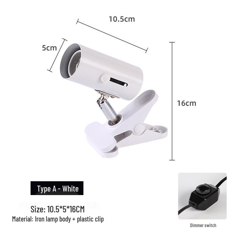 

Лампа обогрева UVB для черепахи с зажимом для принятия солнечных ванн и добавки кальция