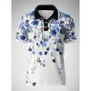 Summer Design Men's Short-sleeved Polo Shirt Cross-border Best-selling Comfortable Polyester Fiber Suitable for Wear