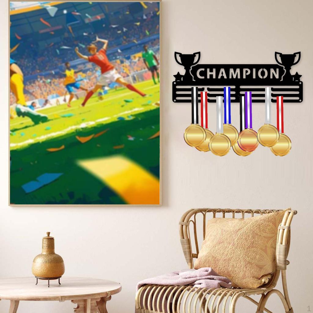Medaillenhalter Displayständer Gymnastikplaketten Halter Auszeichnungsschleifen Organizer