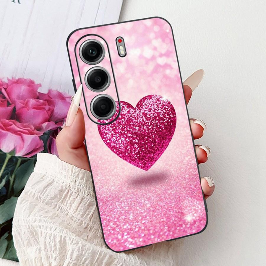 For Tecno Camon 40 Pro 5G Case CM7 Cute Cat Cool Painted TPU Soft Silicone Back Cover For Tecno Camon40 Camon 40Pro Phone Cases