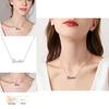 Versatile Barbie Alphabet Necklace Fashionable Steel Accessory With Polished Finish