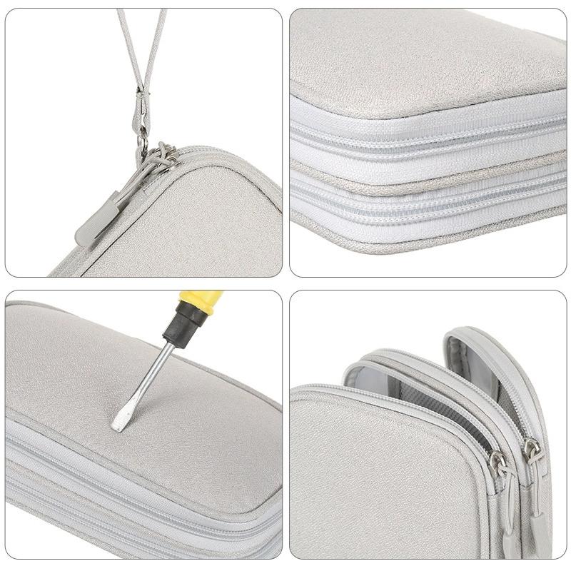 Portable Travel Portable Digital Product Storage Bag Usb Data Cable Manager Earphones Mobile Power Storage Bag