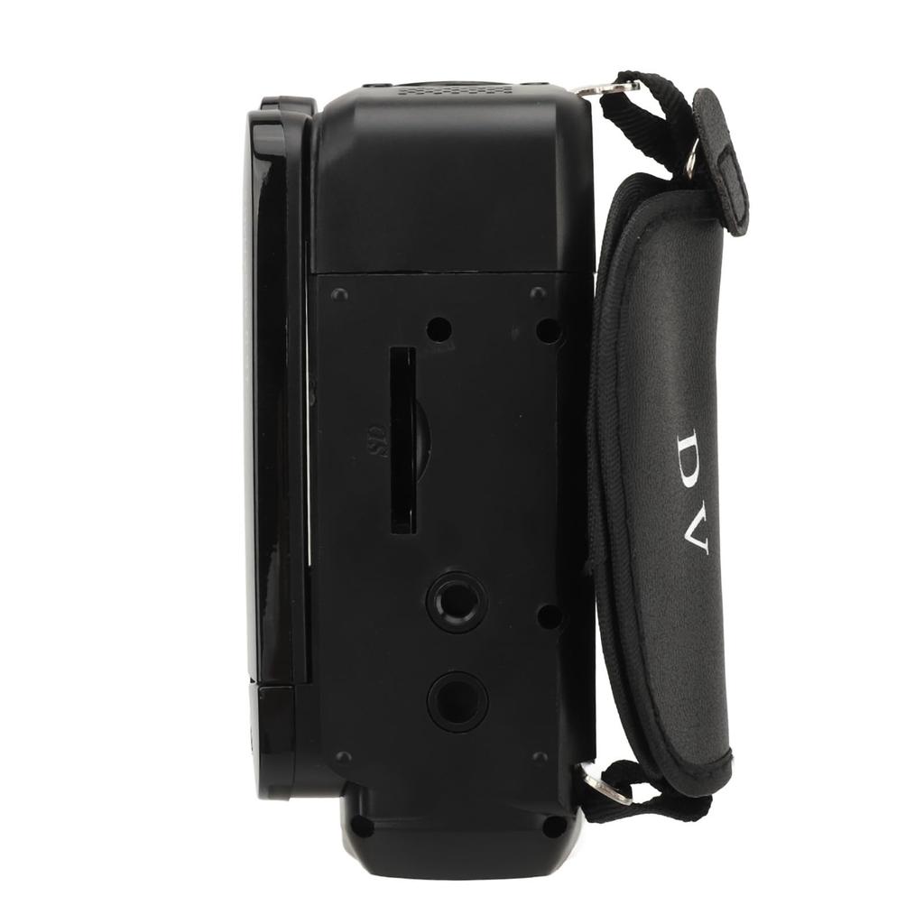 Digital Camera HD 1080P 16MP 2.4-inch Rotatable Screen Video Camera with 16X Zoom Recorder and Fill Light (Black)