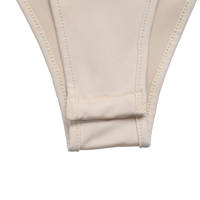 YYFS Women's Fashion Casual Solid Color Print Spring Autumn Long Sleeve V-Neck Bodysuits