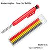 Yunbei 7-Inch Aluminum Woodworking Triangle Square Ruler, 90-Degree Angle, Dual Scale (Imperial/Metric).