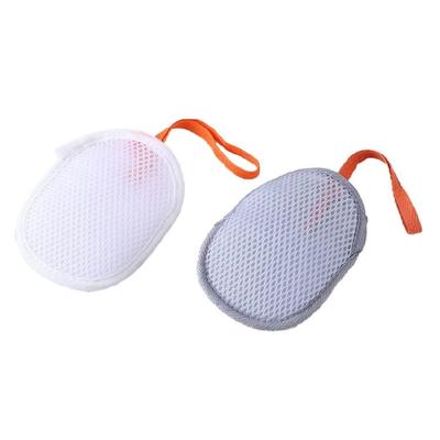 5PCS Saco de Armazenamento de Sabão Saco para Fazer Espuma de Sabão Solução para Fazer Bolhas Design Lavável à Máquina Rede para Fazer Espuma de Sabão para Banheiro