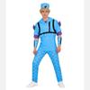 Jojos Bizarre Adventure Jonathan Joestar Cosplay Costume With Printed Fabric For Halloween Party
