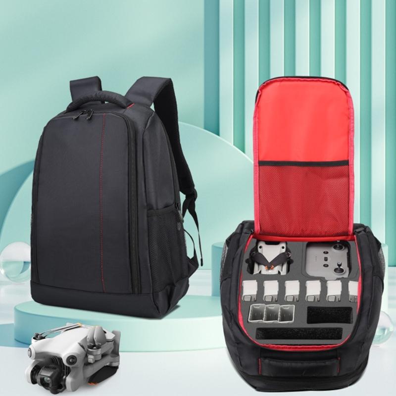 Backpack Carrying Case for Mini 4 Pro Storage Messengers Shoulder Bag Portable Protective Box Drones Accessories