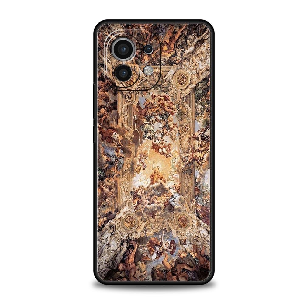 

Renaissance art Painting Phone Case For Xiaomi Mi 15 14 14T 13T 12T Pro 12 13 11 Lite 5G 11T Poco X6 X7 X5 Pro Soft TPU Cover Xiaomi 14T Pro