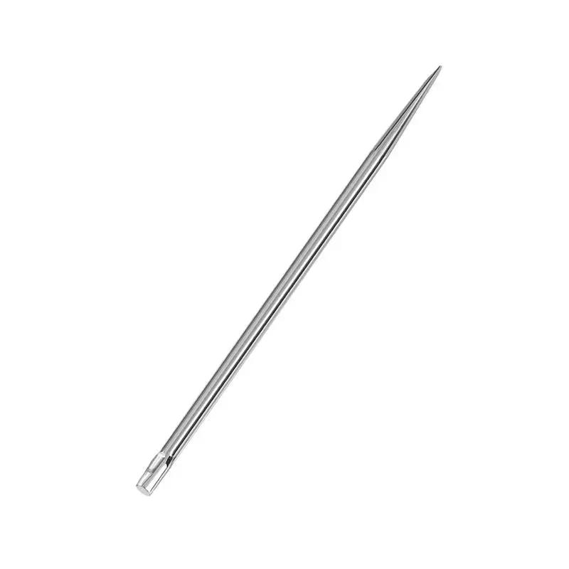 Diy Leather Sewing Awl Needle With Copper Handle Set Leather Sewing Kit Leather Canvas Tent Shoes Repairing Tool W/Nylon Thread