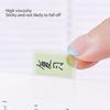128 Sheets/Roll Pearlescent Transparent Index Sticker Colorful Funny Sticky Notes Marking Note Memo Pad Students Writing Supplies