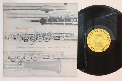Disc LP HOWARD RUMSEY, LIGHTHOUSE ALL STARS - Volumul 4 Oboi Flaut OJC154 ORIGINAL JAZZ C 1984 US Jazz Folosit