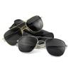Aviator Polarized Classic Sunglasses with Anti-fall Tempered Glass and Inner Blue Film