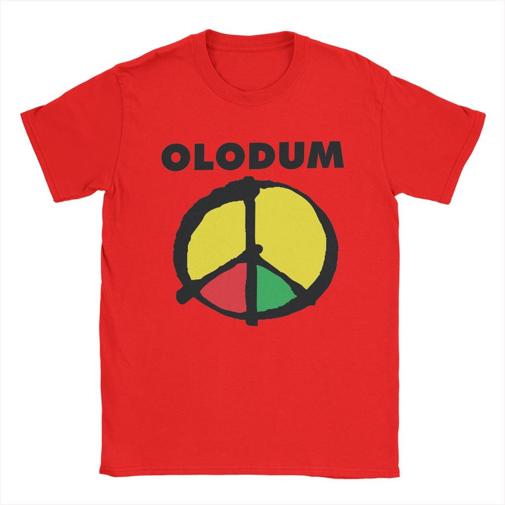 Olodum Ανδρικά T-Shirts Casual 100% Βαμβακερά Μπλουζάκια Στρογγυλή Λαιμόκοψη Κοντομάνικα T-Shirt Δώρο Ρούχα