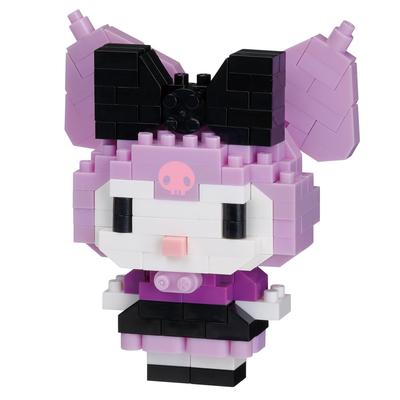 Kawada Nanoblock Kuromi Dress Up NBCC230 3 X 10.5 X 18cm 12 Years Old and Up Interior Hobby NBCC230