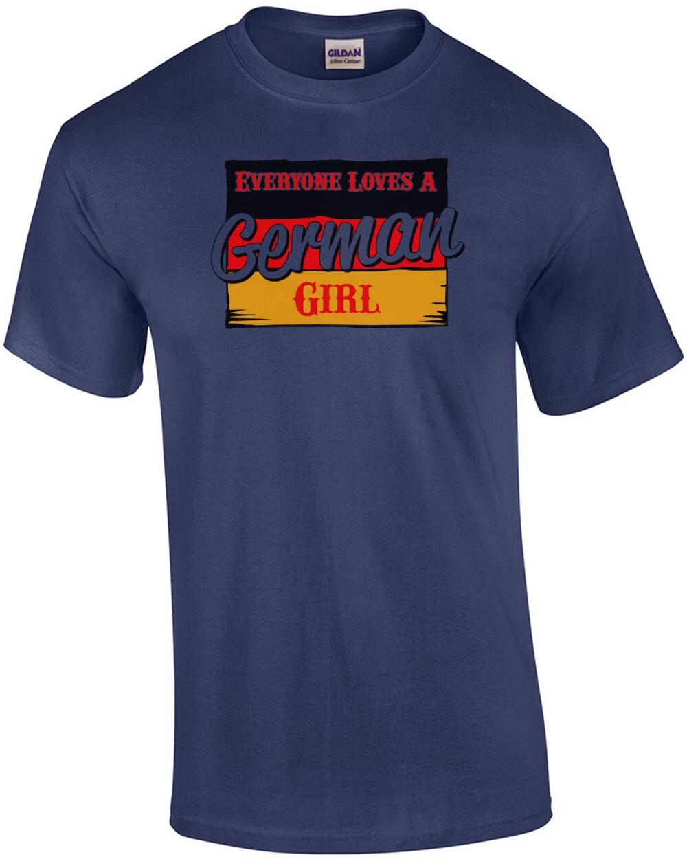 Everyone Loves A German Girl T-Shirt M