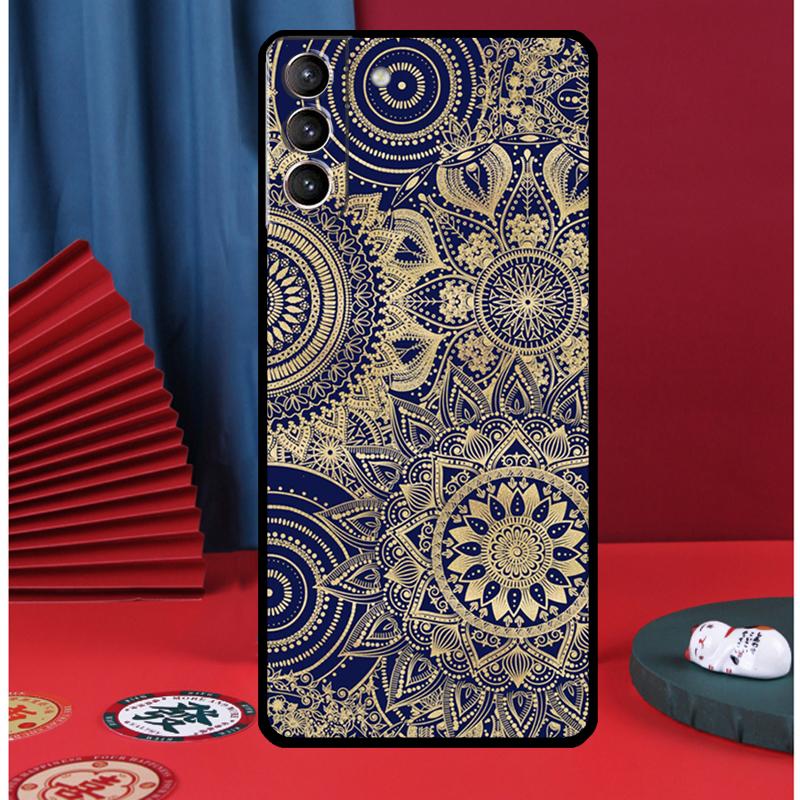 Mandala Mandala Phone Case For Samsung Galaxy S25 Ultra S9 S10 S20 S21 S22 Plus S23 FE S24 Ultra Back Cover
