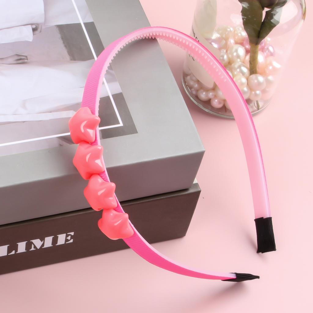 1 Stück Süße Mädchen Stern Stirnbänder Bonbonfarbe Sternförmige Haarreifen Zähne Stirnband Kinder Kinder Party Schule Haar Accessoires