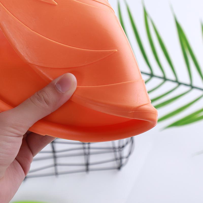 Pet Dog Frisbee Silicone Flying Disc Toy For Large Dog Outdoor Playing Training