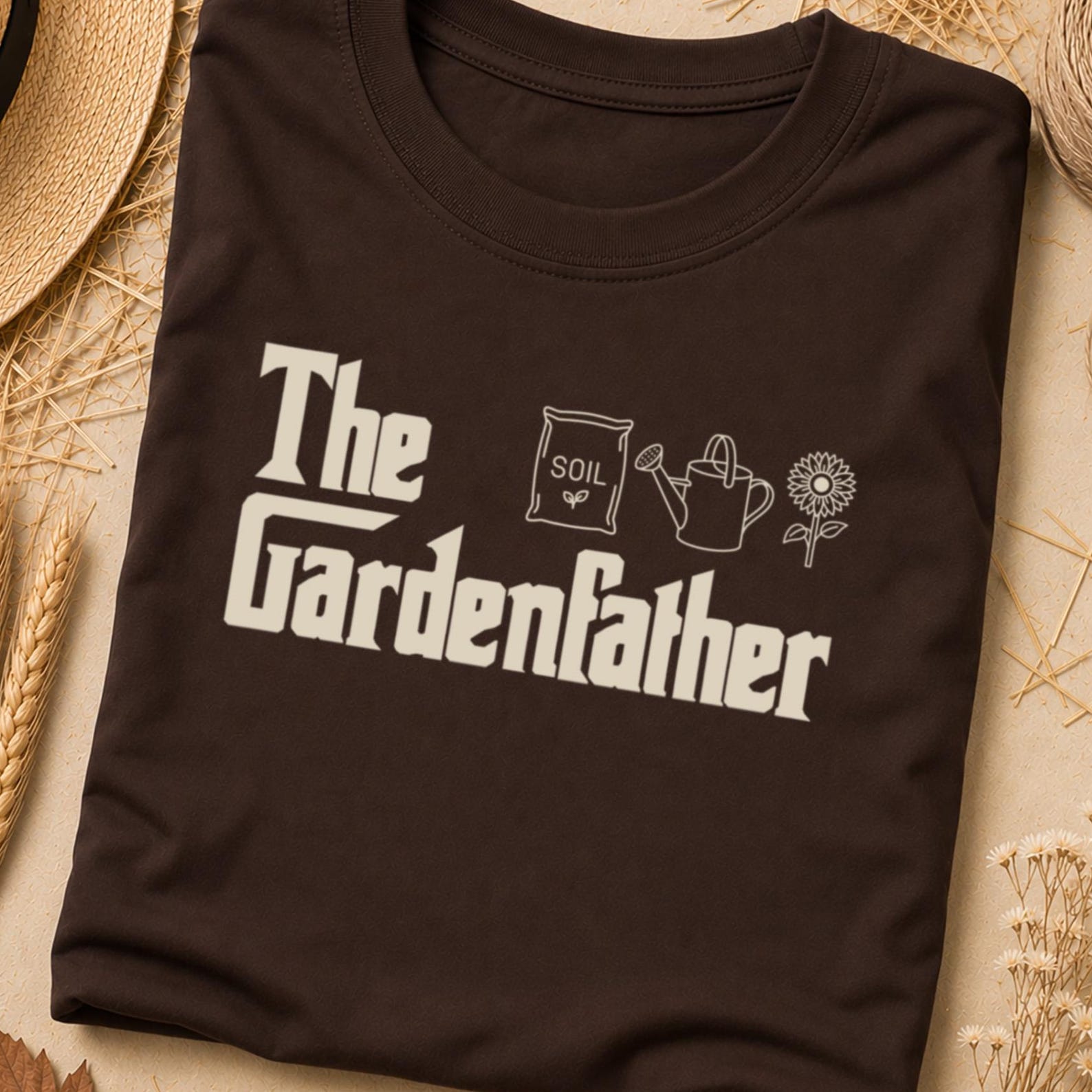 The Gardenfather Tee, Nature Tshirt, Plant Lover Gift, Garden Shirt, Nature, Cottage, Nature Gifts, Gifts For Plant Lovers, Nature Shirt 4XL