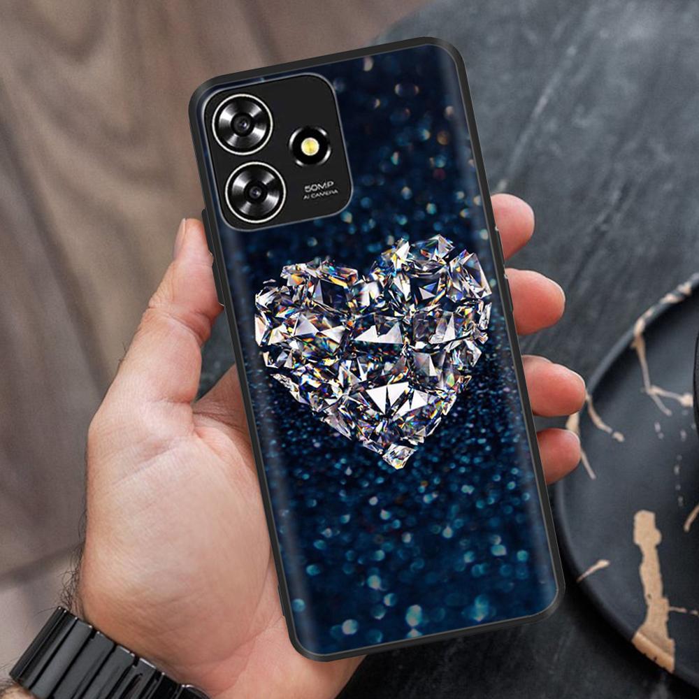 For ZTE Blade A73 Case Soft Black Silicone Bumper Phone Cover Funda For ZTE Blade A73 5G Cases For ZTE Blade A73 4G Fundas Coque