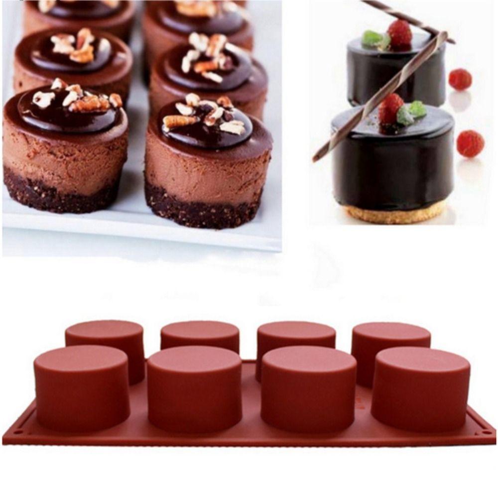 6-Cavity Small Dim Sum Mould Round Soap Mould Professional Cake Mould Baking Tool  Home Baking