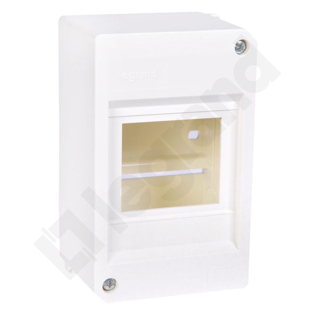 Modular surface-mounted distribution board 1x 4 without terminal block and cover IP30 S4 Legrand 605270