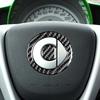Kohlefaser-Lenkrad Dekorative Aufkleber Autoaufkleber Für Mercedes Smart 451 Fortwo Brabus451 Innenraum Zubehör