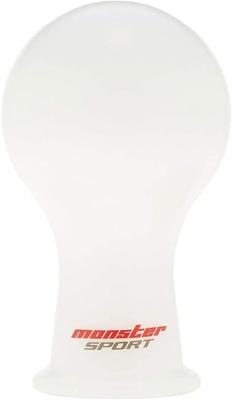 MONSTER SPORT Shift Knob A Type (Spherical Shape), White, M10xP1.25, Nissan/Mazda, Etc. 831136-1012M
