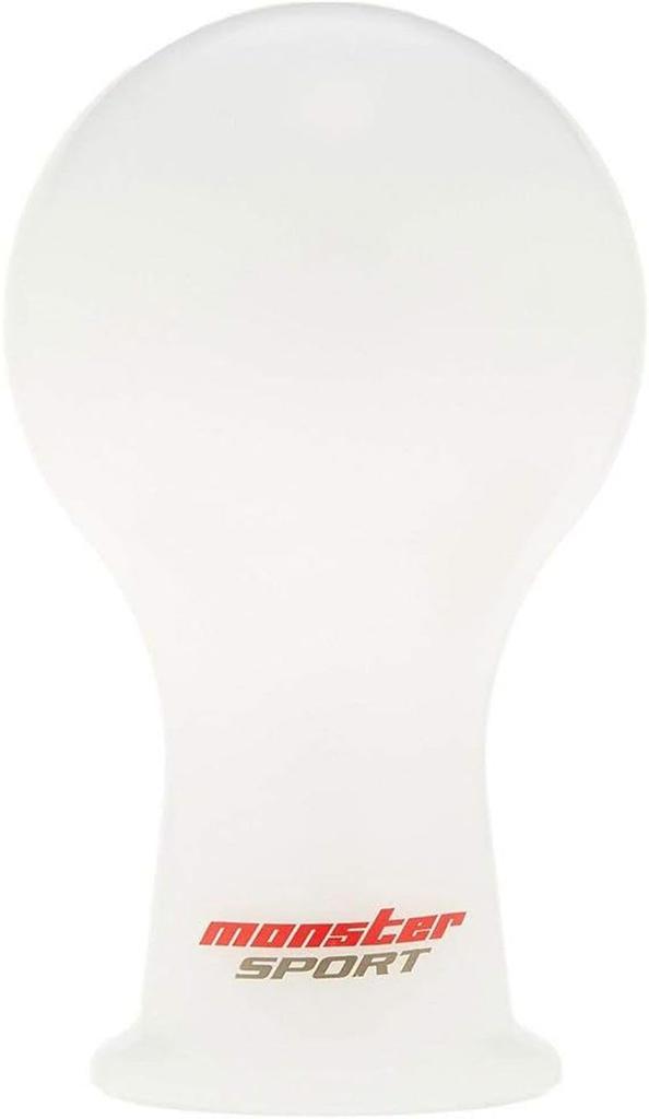 MONSTER SPORT Shift Type A M10 X for Knob, (Spherical), White, P1.25, Nissan/Mazda, Etc., 831136-1012M