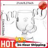 1/2/3 Stück 8oz 240ml Christmas Vacation Elch Tasse Mit Katzen Löffel Weihnachten Rentier Kopf Kreatives Elch Glas Wein Bier Wasser Tasse Geschenke