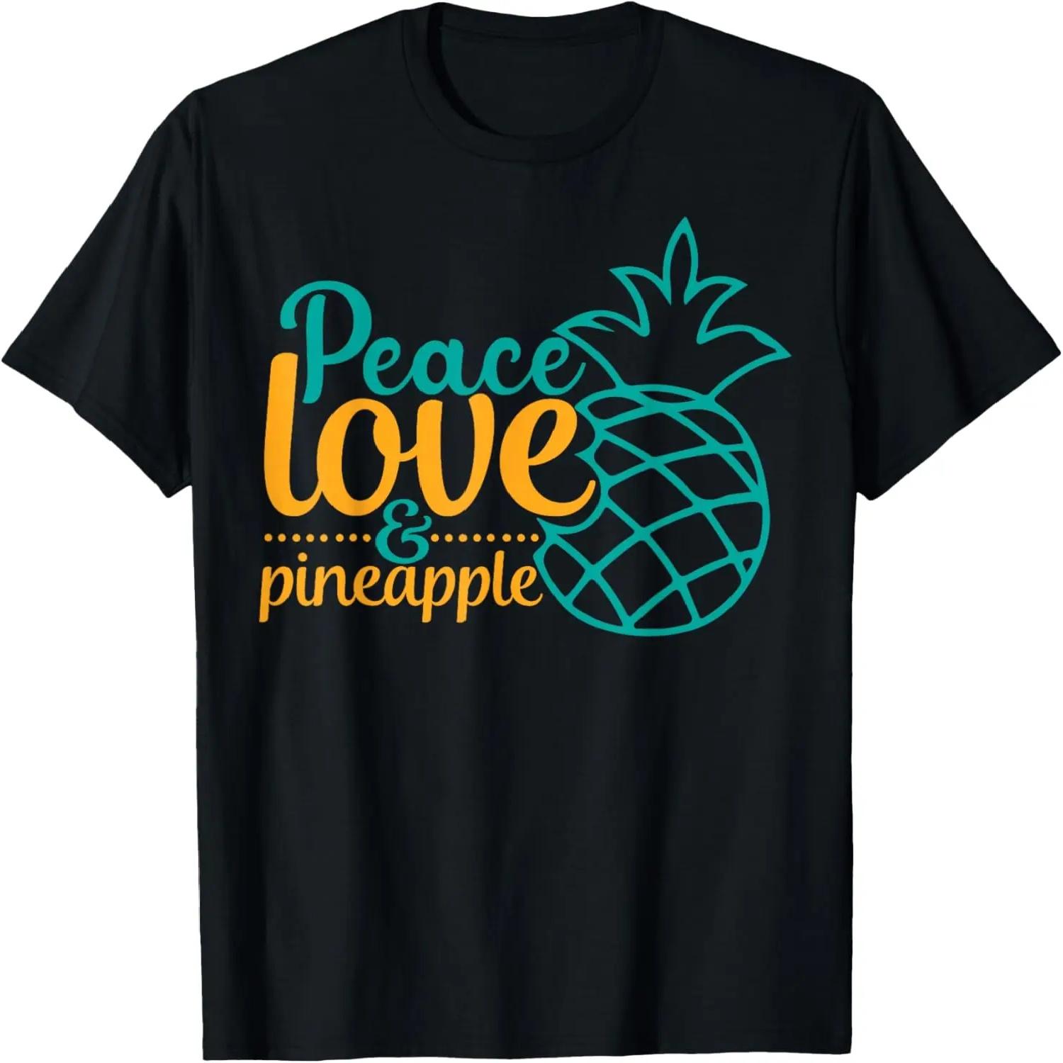 Lakeland Happy Vacation Pineapple Friendly Beach T-Shirt S
