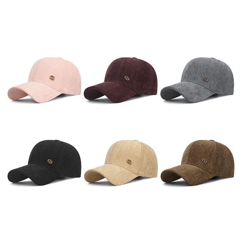 Letter Adjustable Hard Top Baseball Cap Couple Hat