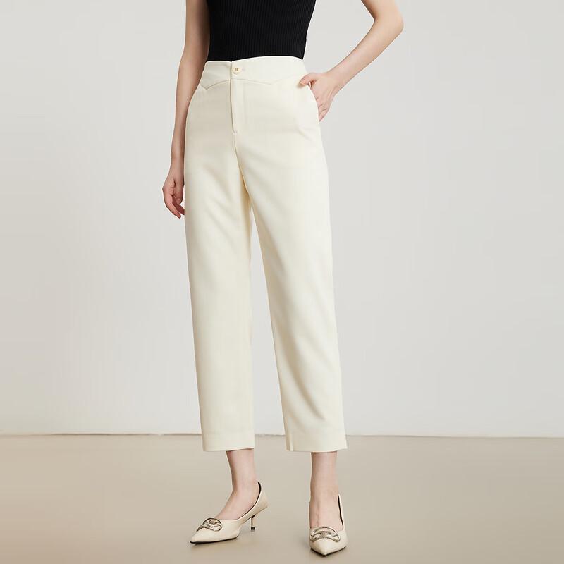 Women's Slim-Fit Straight-Leg Casual Pants