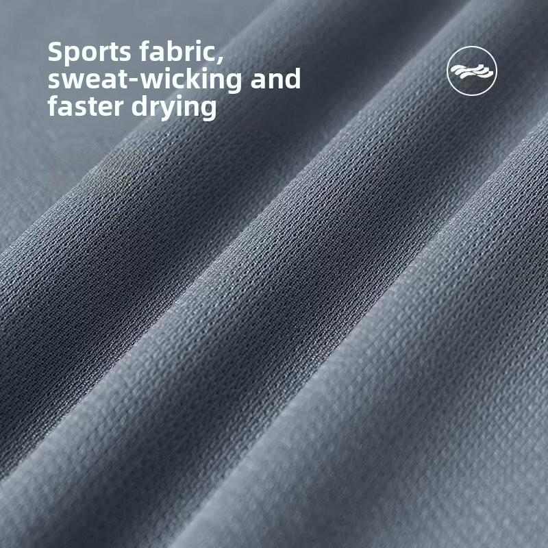 Ice Silk Quick-Dry Summer Running Suit - Unisex Short-Sleeved & Shorts