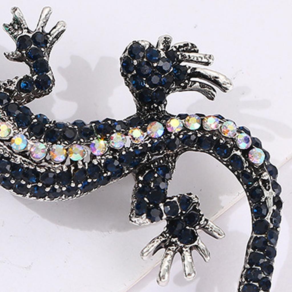 Vintage Lizard Brooch Retro Reptile Pin For Men And Women Durable Alloy Jewelry Creative Animal Design For Casual Formal Outfits