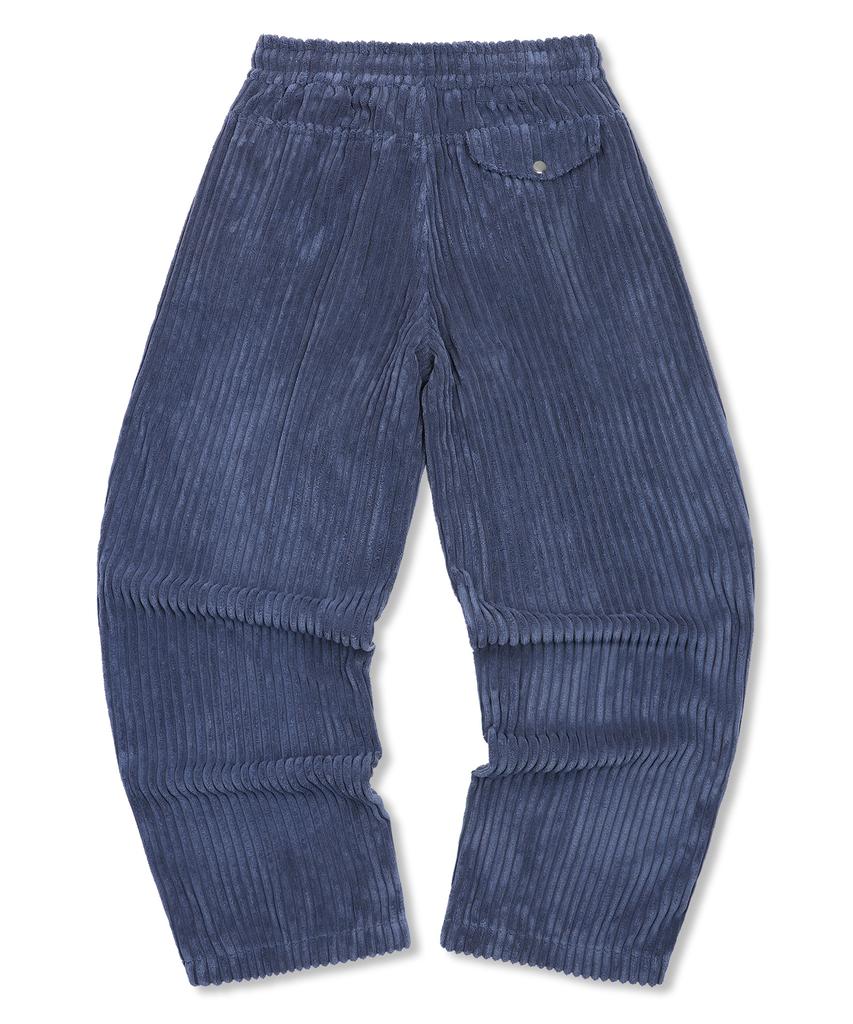 Gluck Gp152 Big Corduroy Easy Pants (Navy)