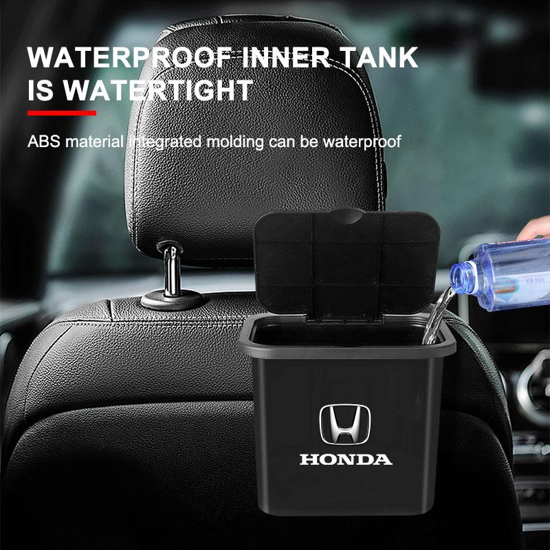 1 Stück Auto Hängender Mülleimer Sitzlehnen Aufbewahrungsbox Handyhalter Haken für Honda Civic Accord CRV HRV Fit Jazz City Odyssey Jade Vezel CRX CRZ