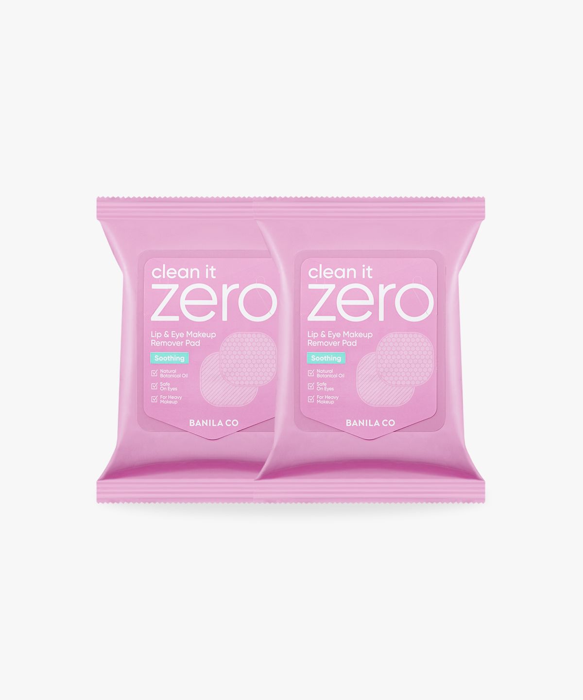 [2PACK] Clean It Zero Lip & Eye Remover Pads (30 Pads)