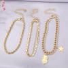 Charm Stackable Bracelet Suitable For Daily Wear A Gift 4pcs/set For Holidays Simple Vacation Women's Star Classic Chain Design
