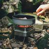Frost Frypan Camping Frying Lightweight Mini Solo Cooking Utensil Fire-Maple Pan, Aluminum, Non-stick, (150g), Compact, Foldable, Skillet, Pan, Pot,