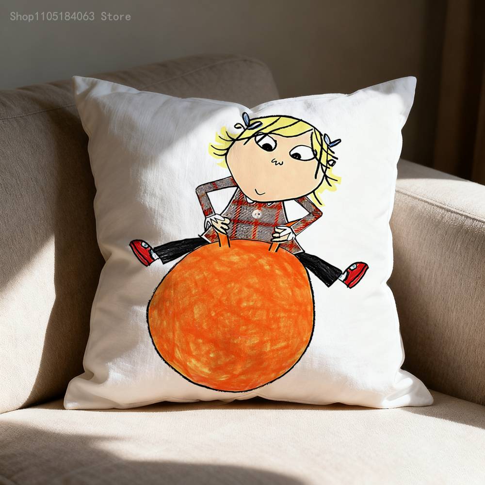CCharlieS LLola Pillow Case For Sofa Decor Car Office Room Printing Cushion Cover Decorations and Protector